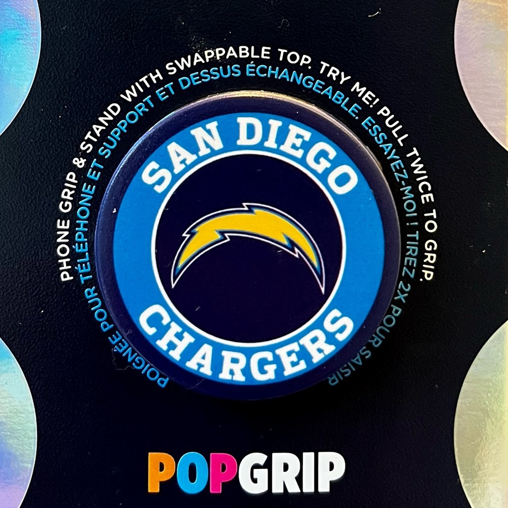 San Diego Chargers Pop Grip
